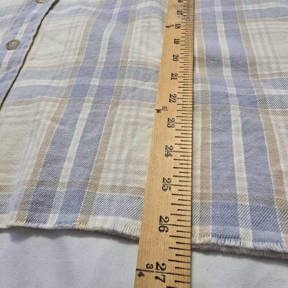 JOHN ELLIOTT Hemi Oversized Shirt Tapanga Check. Size 4/XL - Picture 4 of 10